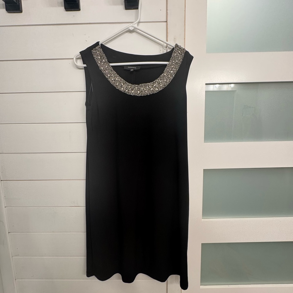R&M Richards Black Sheath Cocktail Dress